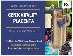 GENIX VITALITY PLACENTA NOW IN THE PHILIPPINES