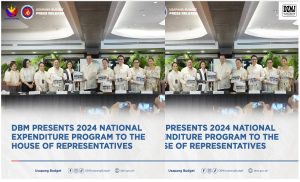 <strong>DBM PRESENTS 2024 NATIONAL EXPENDITURE PROGRAM TO THE HOUSE OF REPRESENTATIVES</strong>