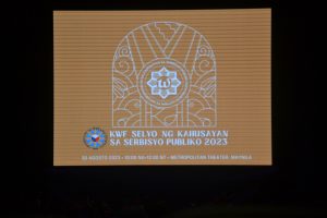 Selyo ng Kahusayan of the Komisyon sa Wikang Filipino held at the Historic Metroplolitan Theatre