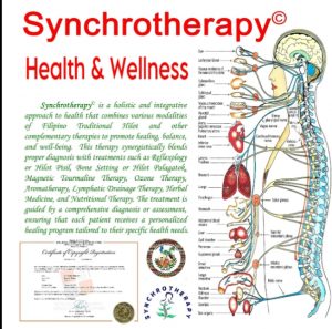 SYNCHROTHERAPY NOT AN EASTERN ALTERNATIVE TO WESTERN MEDICINE BUT AN ALL FILIPINO TREATMENT
