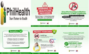 <strong>PHILHEALTH WARNS AGAINST FAKE “ACCREDITATION ASSISTANCE” OFFERS</strong>